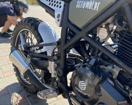 Зеленый Геон Scrambler, объемом двигателя 0.2 л и пробегом 700 тыс. км за 1500 $, фото 10 на Automoto.ua