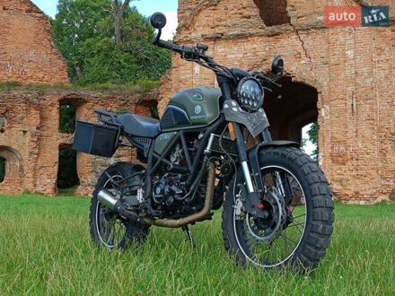 Геон Scrambler 2021 у Корце на Automoto.ua Зелений Геон Scrambler, об'ємом двигуна 0.22 л та пробігом 14 тис. км за 1650 $, фото 1 на Automoto.ua