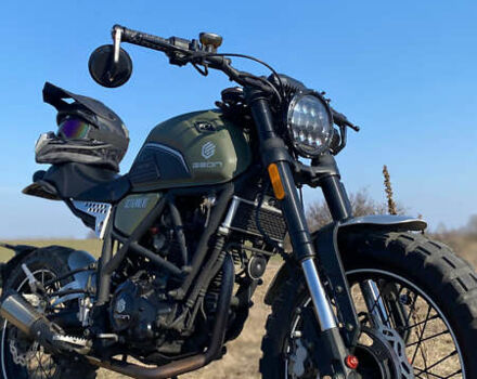 Зеленый Геон Scrambler 250, объемом двигателя 0.25 л и пробегом 8 тыс. км за 1400 $, фото 3 на Automoto.ua