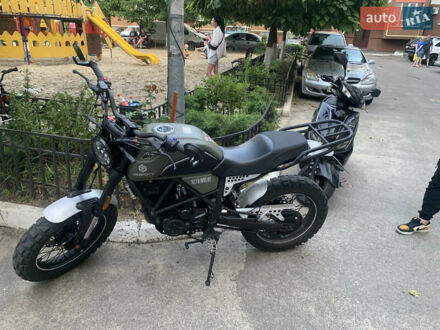 Геон Scrambler 250 2023 в Петропавлівська Борщагівка на Automoto.ua Зеленый Геон Scrambler 250, объемом двигателя 0.25 л и пробегом 10 тыс. км за 1500 $, фото 1 на Automoto.ua