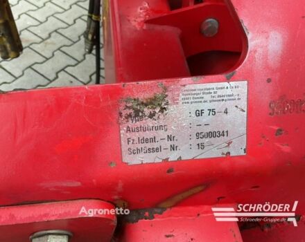 Гримме ГФ 75-4, объемом двигателя 0 л и пробегом 0 тыс. км за 12172 $, фото 7 на Automoto.ua