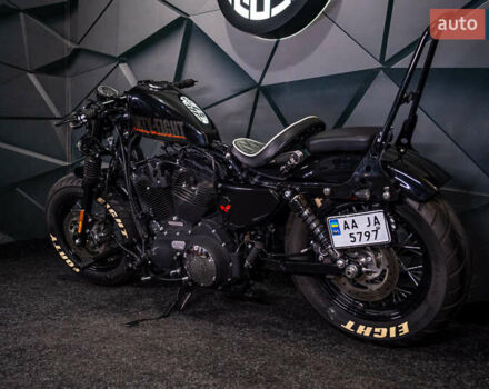 Черный Харлей-Дэвидсон 1200 Sportster, объемом двигателя 1.2 л и пробегом 35 тыс. км за 11400 $, фото 6 на Automoto.ua