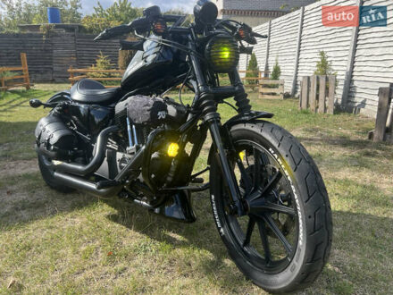 Харлей-Дэвидсон 1200 Sportster 2021 в Днепре (Днепропетровске) на Automoto.ua Черный Харлей-Дэвидсон 1200 Sportster, объемом двигателя 1.2 л и пробегом 9 тыс. км за 12700 $, фото 1 на Automoto.ua