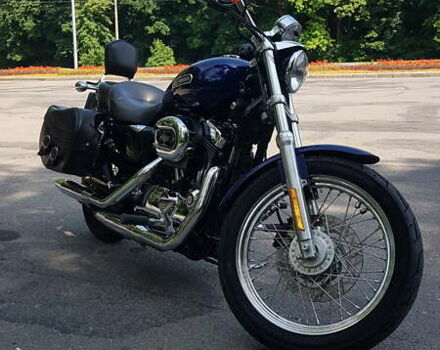 Синий Харлей-Дэвидсон 1200 Sportster, объемом двигателя 1.2 л и пробегом 12 тыс. км за 8000 $, фото 8 на Automoto.ua