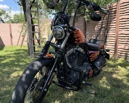 Черный Харлей-Дэвидсон 1200N Sportster Nightster XL, объемом двигателя 1.2 л и пробегом 37 тыс. км за 9900 $, фото 3 на Automoto.ua