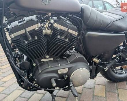 Черный Харлей-Дэвидсон 883 Iron, объемом двигателя 0.88 л и пробегом 7 тыс. км за 8499 $, фото 4 на Automoto.ua