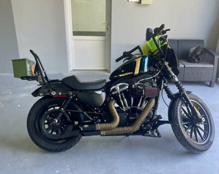 Черный Харлей-Дэвидсон 883 Iron, объемом двигателя 1.2 л и пробегом 2 тыс. км за 9999 $, фото 5 на Automoto.ua