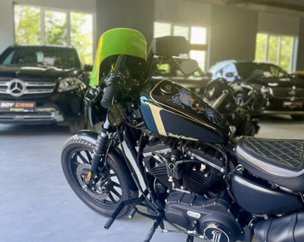 Черный Харлей-Дэвидсон 883 Iron, объемом двигателя 1.2 л и пробегом 2 тыс. км за 9999 $, фото 11 на Automoto.ua