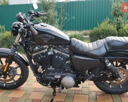 Черный Харлей-Дэвидсон 883 Iron, объемом двигателя 0.9 л и пробегом 12 тыс. км за 8500 $, фото 1 на Automoto.ua