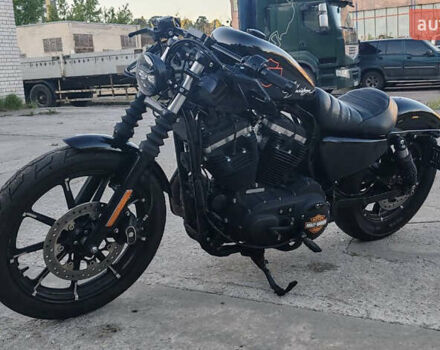 Чорний Харлей-Девідсон 883 Iron, об'ємом двигуна 0.88 л та пробігом 222 тис. км за 10000 $, фото 3 на Automoto.ua