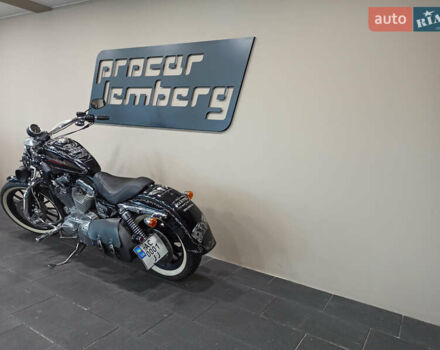 Черный Харлей-Дэвидсон 883 Sportster Custom, объемом двигателя 0.8 л и пробегом 18 тыс. км за 12000 $, фото 21 на Automoto.ua