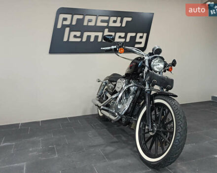 Черный Харлей-Дэвидсон 883 Sportster Custom, объемом двигателя 0.8 л и пробегом 18 тыс. км за 12000 $, фото 9 на Automoto.ua