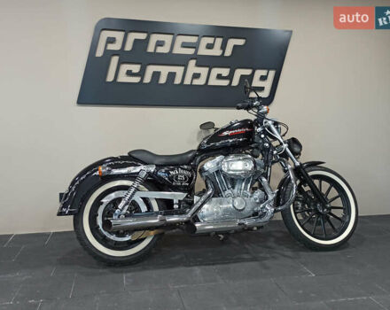 Черный Харлей-Дэвидсон 883 Sportster Custom, объемом двигателя 0.8 л и пробегом 18 тыс. км за 12000 $, фото 5 на Automoto.ua