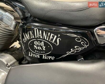 Черный Харлей-Дэвидсон 883 Sportster Custom, объемом двигателя 0.8 л и пробегом 18 тыс. км за 12000 $, фото 49 на Automoto.ua