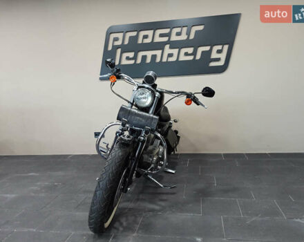 Черный Харлей-Дэвидсон 883 Sportster Custom, объемом двигателя 0.8 л и пробегом 18 тыс. км за 12000 $, фото 10 на Automoto.ua