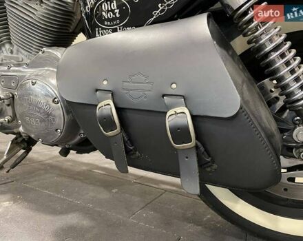 Черный Харлей-Дэвидсон 883 Sportster Custom, объемом двигателя 0.8 л и пробегом 18 тыс. км за 12000 $, фото 43 на Automoto.ua