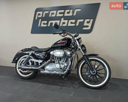 Черный Харлей-Дэвидсон 883 Sportster Custom, объемом двигателя 0.8 л и пробегом 18 тыс. км за 12000 $, фото 6 на Automoto.ua