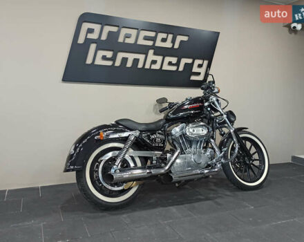 Черный Харлей-Дэвидсон 883 Sportster Custom, объемом двигателя 0.8 л и пробегом 18 тыс. км за 12000 $, фото 2 на Automoto.ua