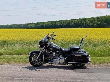 Черный Харлей-Дэвидсон Электра Глайд, объемом двигателя 1.58 л и пробегом 61 тыс. км за 12700 $, фото 1 на Automoto.ua