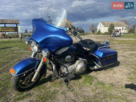 Синий Харлей-Дэвидсон Электра Глайд, объемом двигателя 1.45 л и пробегом 81 тыс. км за 8900 $, фото 1 на Automoto.ua