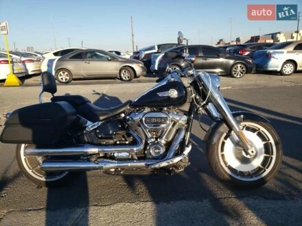 Черный Харлей-Дэвидсон Фэт Бой, объемом двигателя 1.8 л и пробегом 44 тыс. км за 11900 $, фото 1 на Automoto.ua