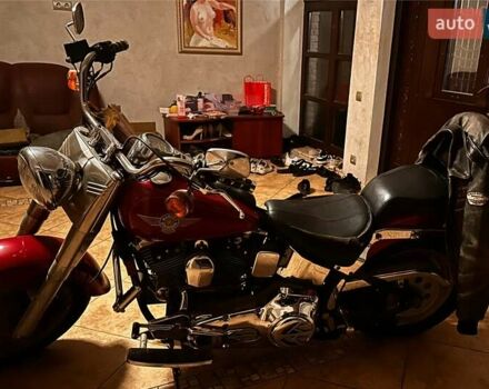 Червоний Харлей-Девідсон Фет Бой, об'ємом двигуна 0 л та пробігом 63 тис. км за 10000 $, фото 1 на Automoto.ua