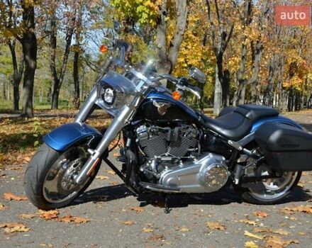 Синий Харлей-Дэвидсон Фэт Бой, объемом двигателя 1.87 л и пробегом 8 тыс. км за 35000 $, фото 10 на Automoto.ua