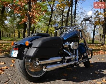 Синий Харлей-Дэвидсон Фэт Бой, объемом двигателя 1.87 л и пробегом 8 тыс. км за 35000 $, фото 6 на Automoto.ua