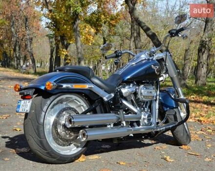 Синий Харлей-Дэвидсон Фэт Бой, объемом двигателя 1.87 л и пробегом 8 тыс. км за 35000 $, фото 17 на Automoto.ua