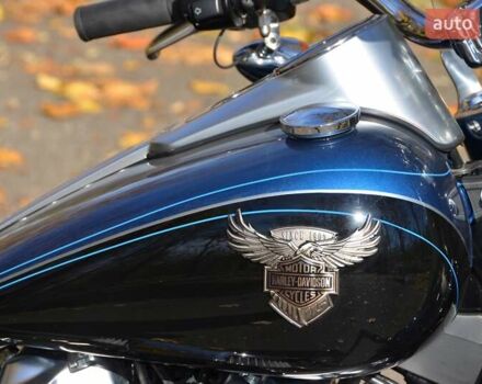 Синий Харлей-Дэвидсон Фэт Бой, объемом двигателя 1.87 л и пробегом 8 тыс. км за 35000 $, фото 4 на Automoto.ua