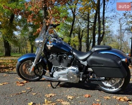Синий Харлей-Дэвидсон Фэт Бой, объемом двигателя 1.87 л и пробегом 8 тыс. км за 35000 $, фото 7 на Automoto.ua