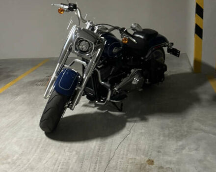 Синий Харлей-Дэвидсон Фэт Бой, объемом двигателя 1.9 л и пробегом 1 тыс. км за 24000 $, фото 16 на Automoto.ua