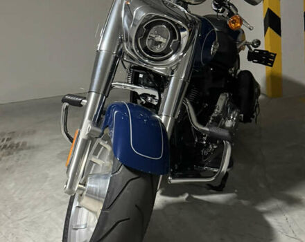 Синий Харлей-Дэвидсон Фэт Бой, объемом двигателя 1.9 л и пробегом 1 тыс. км за 24000 $, фото 15 на Automoto.ua