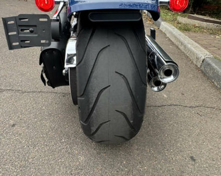 Синий Харлей-Дэвидсон Фэт Бой, объемом двигателя 1.9 л и пробегом 1 тыс. км за 24000 $, фото 7 на Automoto.ua