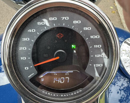 Синий Харлей-Дэвидсон Фэт Бой, объемом двигателя 1.9 л и пробегом 1 тыс. км за 24000 $, фото 8 на Automoto.ua