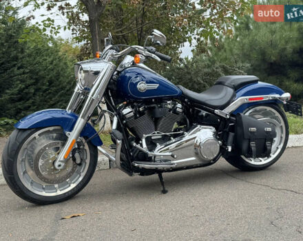 Синий Харлей-Дэвидсон Фэт Бой, объемом двигателя 1.9 л и пробегом 1 тыс. км за 24000 $, фото 11 на Automoto.ua