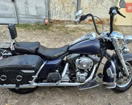 Фиолетовый Харлей-Дэвидсон Роад Кинг, объемом двигателя 1.4 л и пробегом 150 тыс. км за 9800 $, фото 1 на Automoto.ua
