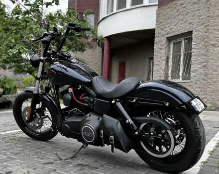 Синий Харлей-Дэвидсон Стрит Боб, объемом двигателя 1.69 л и пробегом 15 тыс. км за 11200 $, фото 1 на Automoto.ua