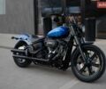 Синий Харлей-Дэвидсон Стрит Боб, объемом двигателя 1.87 л и пробегом 3 тыс. км за 21000 $, фото 1 на Automoto.ua