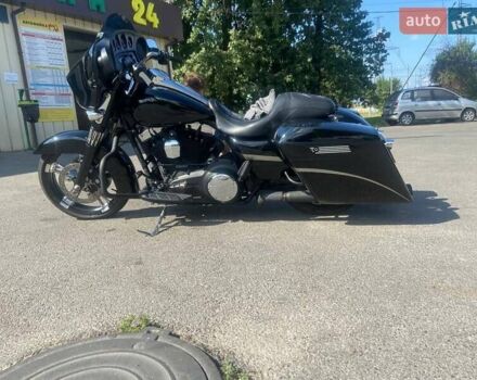 Черный Харлей-Дэвидсон Стрит Глиде, объемом двигателя 1.7 л и пробегом 25 тыс. км за 16750 $, фото 1 на Automoto.ua