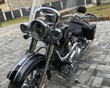Серый Харлей-Дэвидсон CVO Softail, объемом двигателя 1.8 л и пробегом 26 тыс. км за 25000 $, фото 13 на Automoto.ua