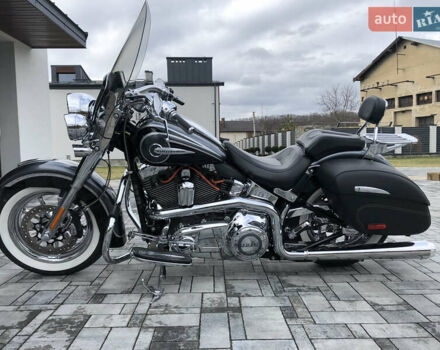 Серый Харлей-Дэвидсон CVO Softail, объемом двигателя 1.8 л и пробегом 26 тыс. км за 25000 $, фото 12 на Automoto.ua