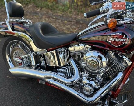 Харлей-Дэвидсон CVO Softail 2007 в Киеве на Automoto.ua Оранжевый Харлей-Дэвидсон CVO Softail, объемом двигателя 1.8 л и пробегом 16 тыс. км за 26500 $, фото 6 на Automoto.ua