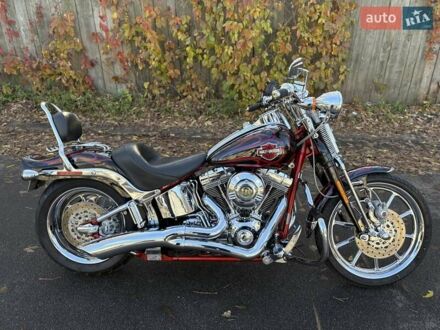 Оранжевый Харлей-Дэвидсон CVO Softail, объемом двигателя 1.8 л и пробегом 16 тыс. км за 26500 $, фото 1 на Automoto.ua