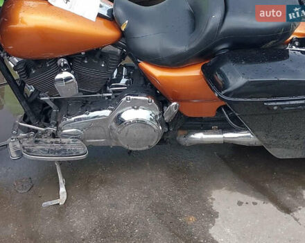 Помаранчевий Харлей-Девідсон CVO Street Glide, об'ємом двигуна 0 л та пробігом 45 тис. км за 2900 $, фото 9 на Automoto.ua