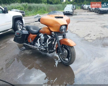 Помаранчевий Харлей-Девідсон CVO Street Glide, об'ємом двигуна 0 л та пробігом 45 тис. км за 2900 $, фото 1 на Automoto.ua