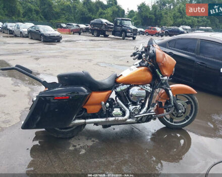 Помаранчевий Харлей-Девідсон CVO Street Glide, об'ємом двигуна 0 л та пробігом 45 тис. км за 2900 $, фото 8 на Automoto.ua