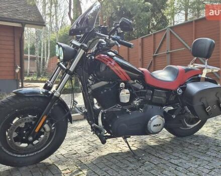 Черный Харлей-Дэвидсон Dyna Fat Bob, объемом двигателя 1.69 л и пробегом 7 тыс. км за 15000 $, фото 8 на Automoto.ua