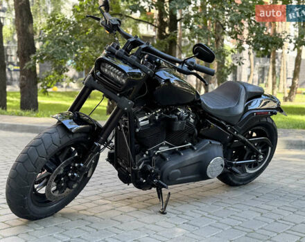 Черный Харлей-Дэвидсон Fat Bob, объемом двигателя 1.87 л и пробегом 5 тыс. км за 20000 $, фото 7 на Automoto.ua
