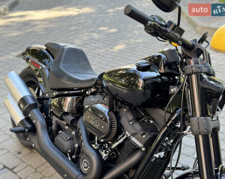 Черный Харлей-Дэвидсон Fat Bob, объемом двигателя 1.87 л и пробегом 5 тыс. км за 20000 $, фото 9 на Automoto.ua